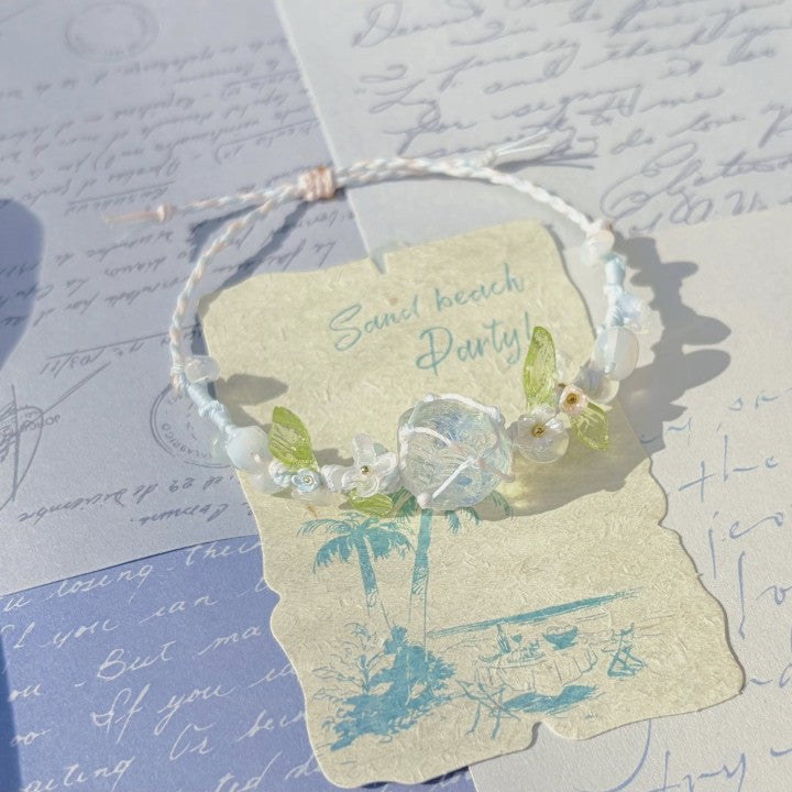 Original transparent mesh bag bracelet for women