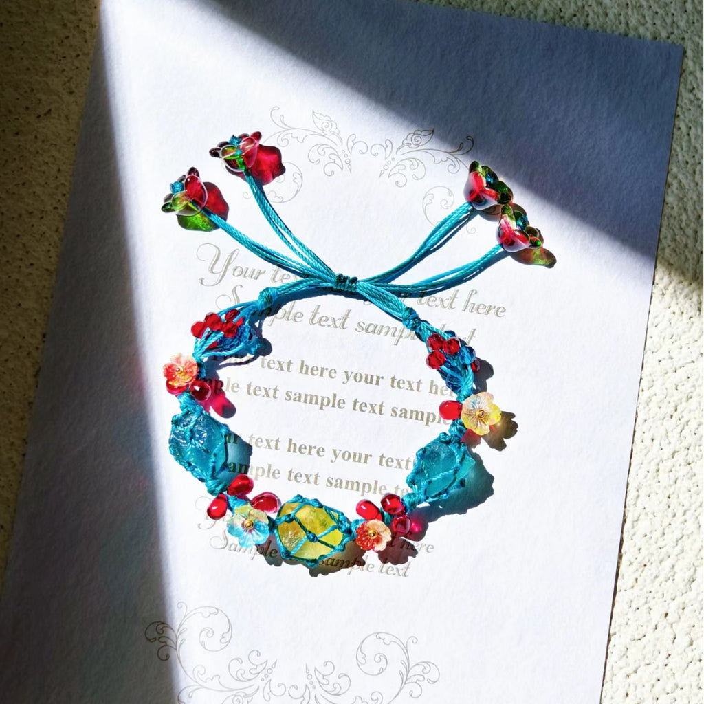 Original design dunhuang sound crystal bracelet