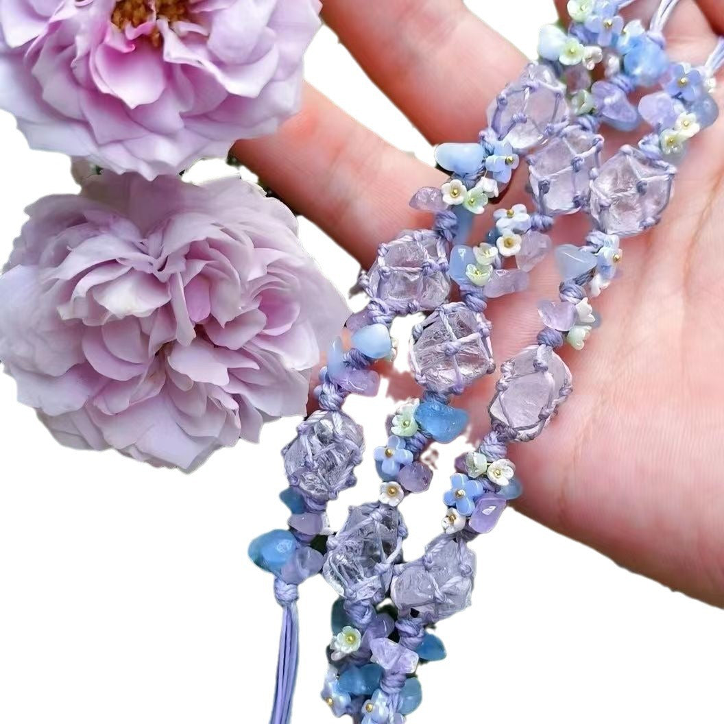 Original new handmade braided crystal bracelet