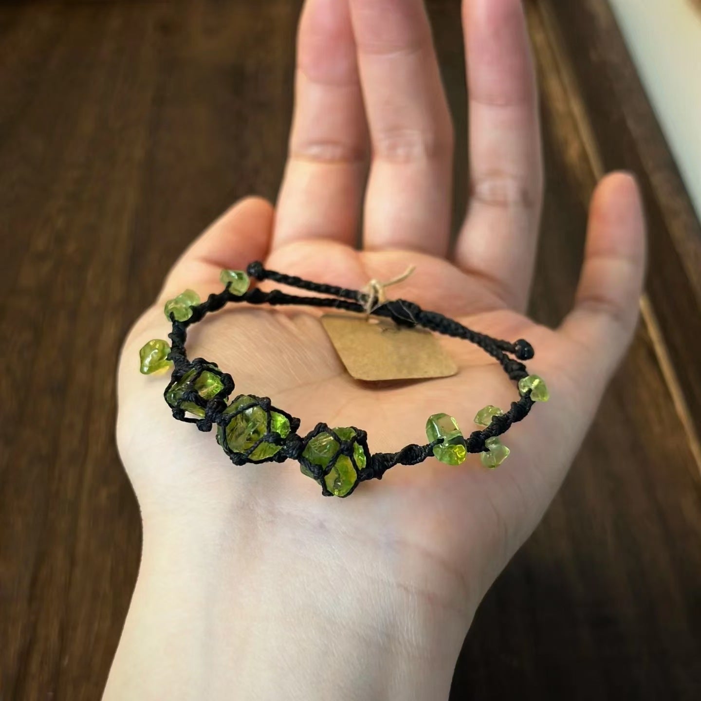 Crystal garland bracelet collection - handmade braided bracelets
