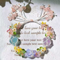 Original three-color crystal rough stone bracelet braided bracelet crystal bracelet