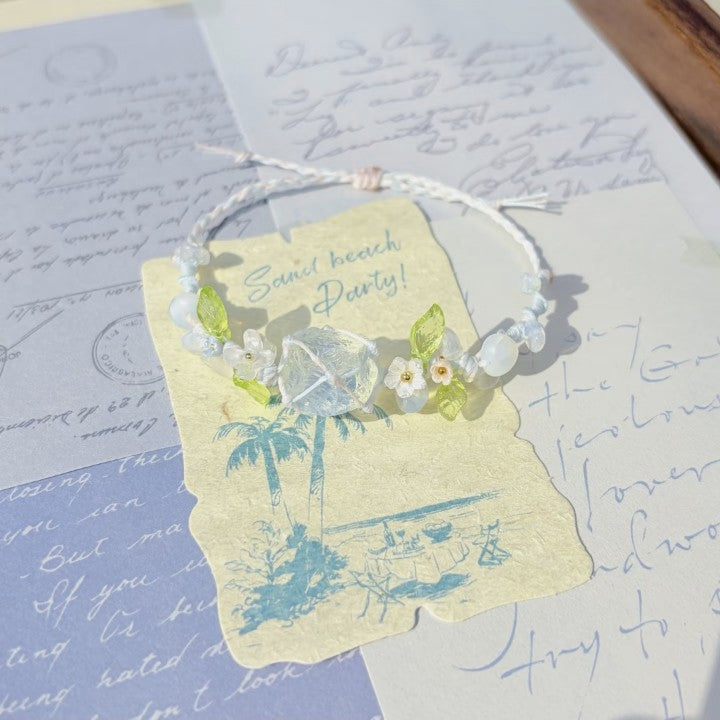 Original transparent mesh bag bracelet for women