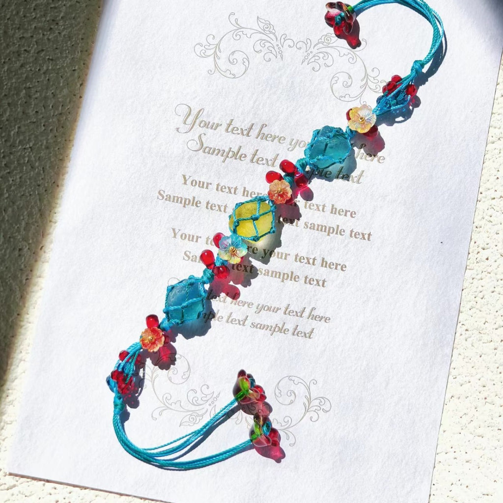 Original design dunhuang sound crystal bracelet