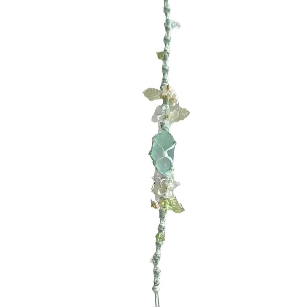 Raw stone woven fresh bracelet bracelet original crystal new arrivaldiy
